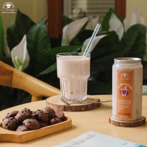 Trà sữa khoai môn