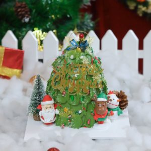 Bánh gato cây thông noel